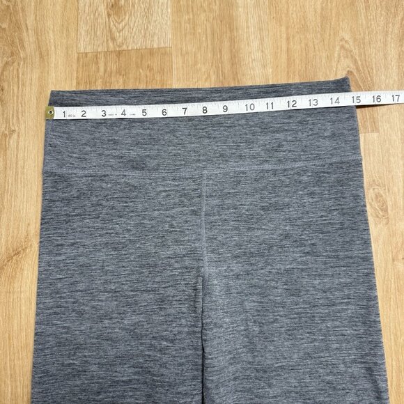 GAPFIT STUDIO SKY HIGH LEGGINGS SIZE M GRAY HEATHERED HIGH RISE STRETCH ATHLETIC - Picture 7 of 9